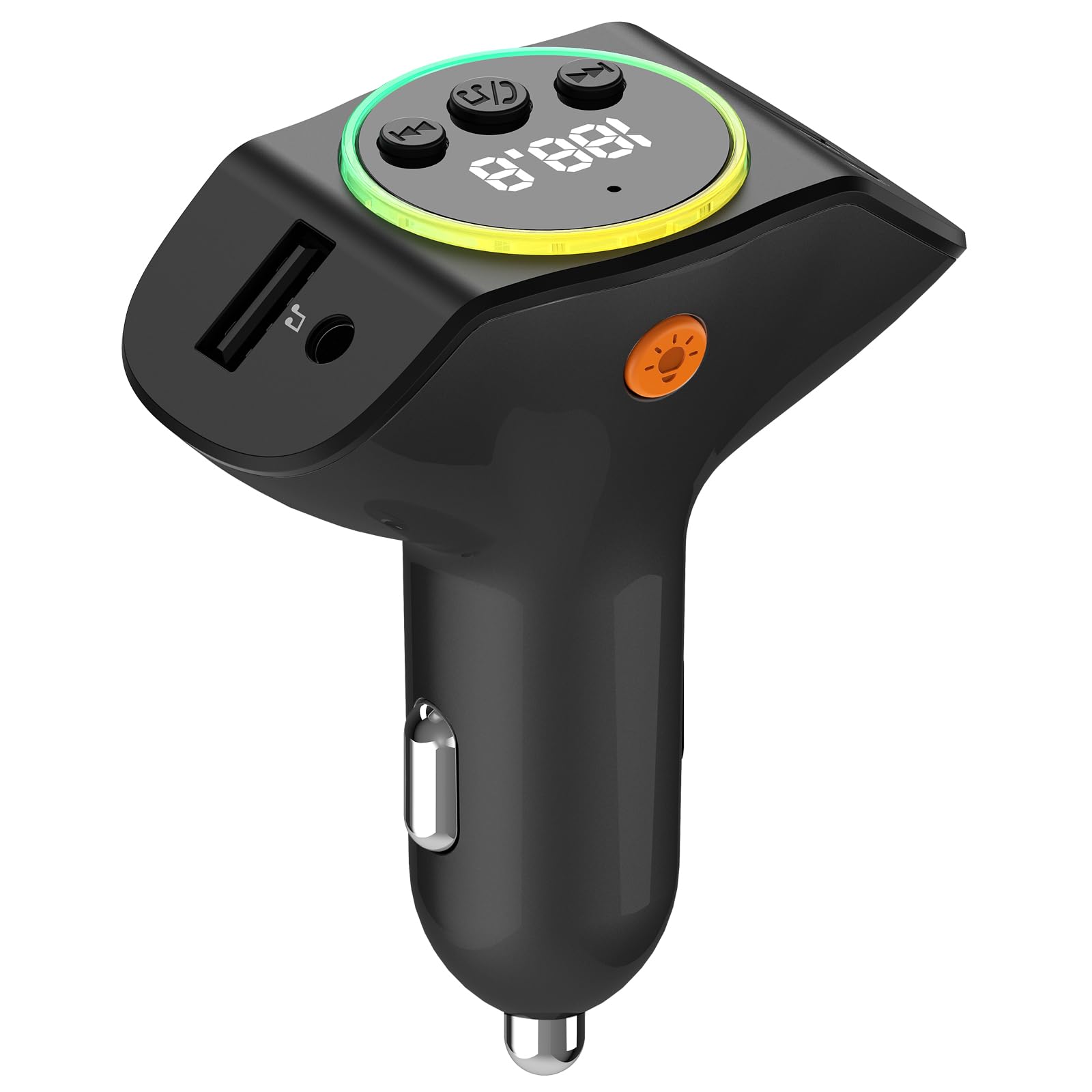 Amazon.co.jp: QISI FMトランスミッター Bluetooth5.3 最大45W急速充電