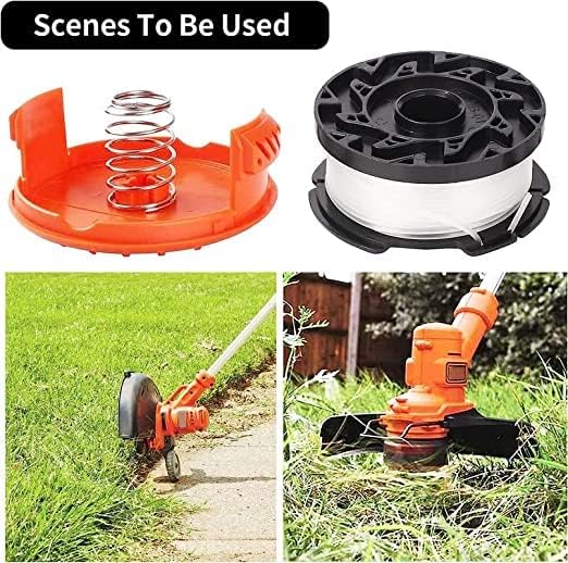 6 Bobine Filo Decespugliatore Black Decker - Ricambio Per STC1820, ST5530, GLC1823L20 E Altri Modelli - Foto 10