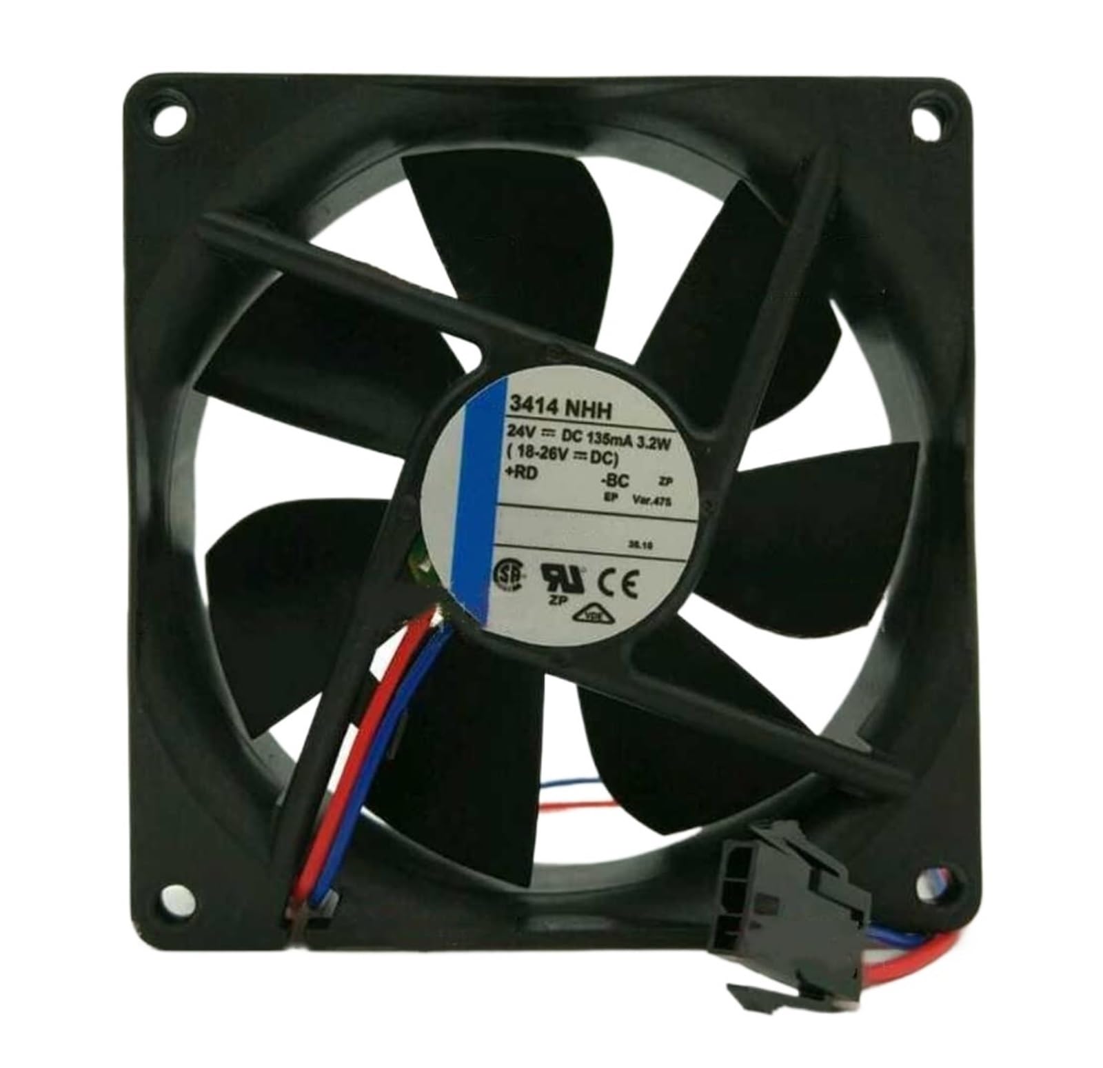 WEUSANXPL 3414NHH 3414NHH 24V 0.14A 3.1W 3250r/min 50Pa Fan
