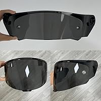 Vista 2 de Viseira Capacete - Escudos de visera para casco KYT TT Course Accesorios para casco facial (negro)