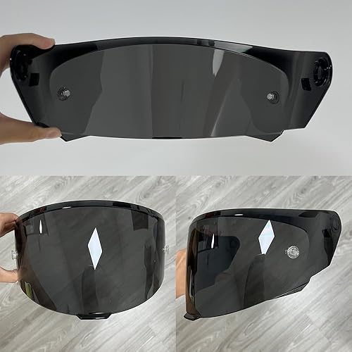 Miniatura 2 de Viseira Capacete - Escudos de visera para casco KYT TT Course Accesorios para casco facial (negro)