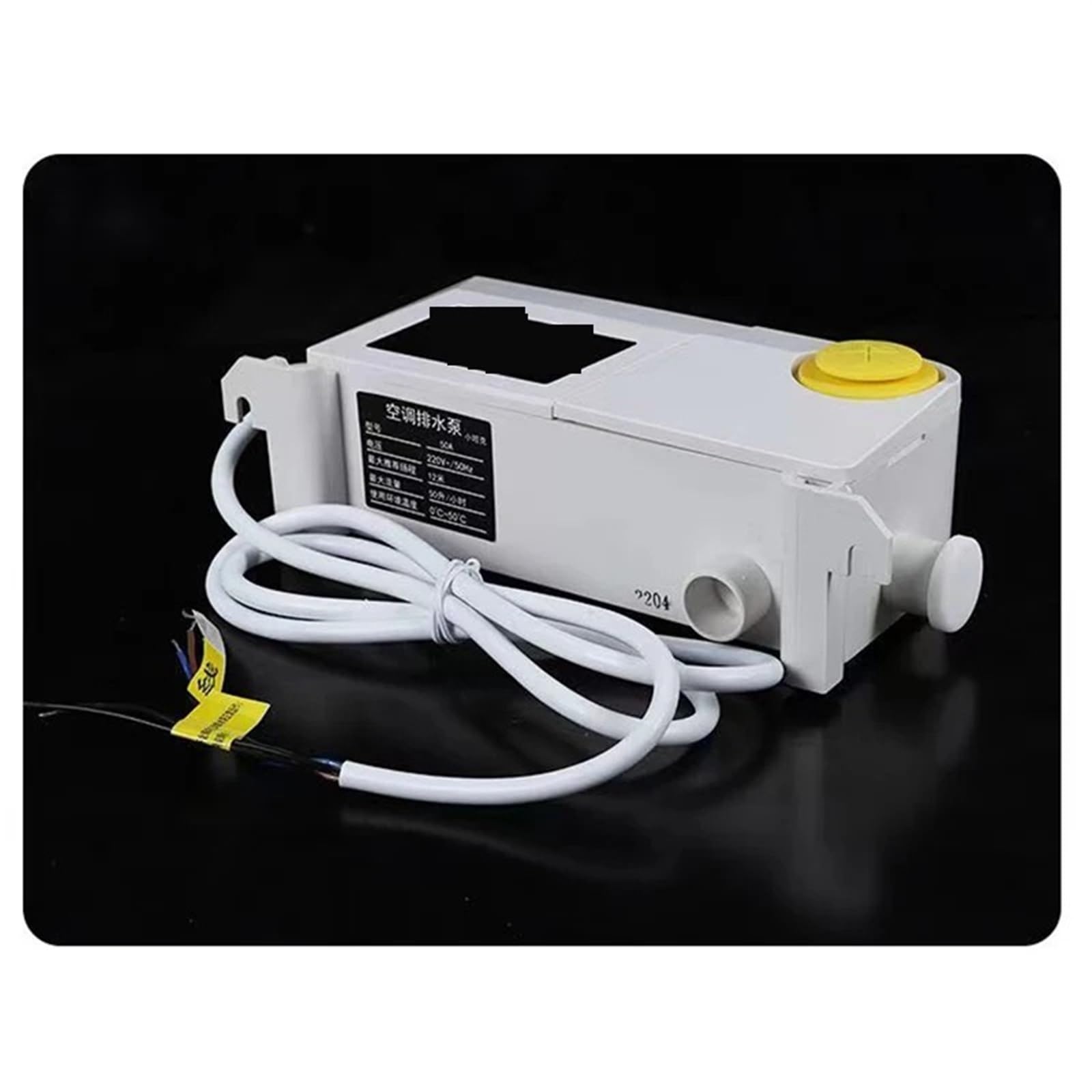 Pompe de Relevage Climatisation, Pompe de drainage de climatisation Pompe à condensat automatique ultra silencieuse 1-3P Outil de drainage domestique suspendu