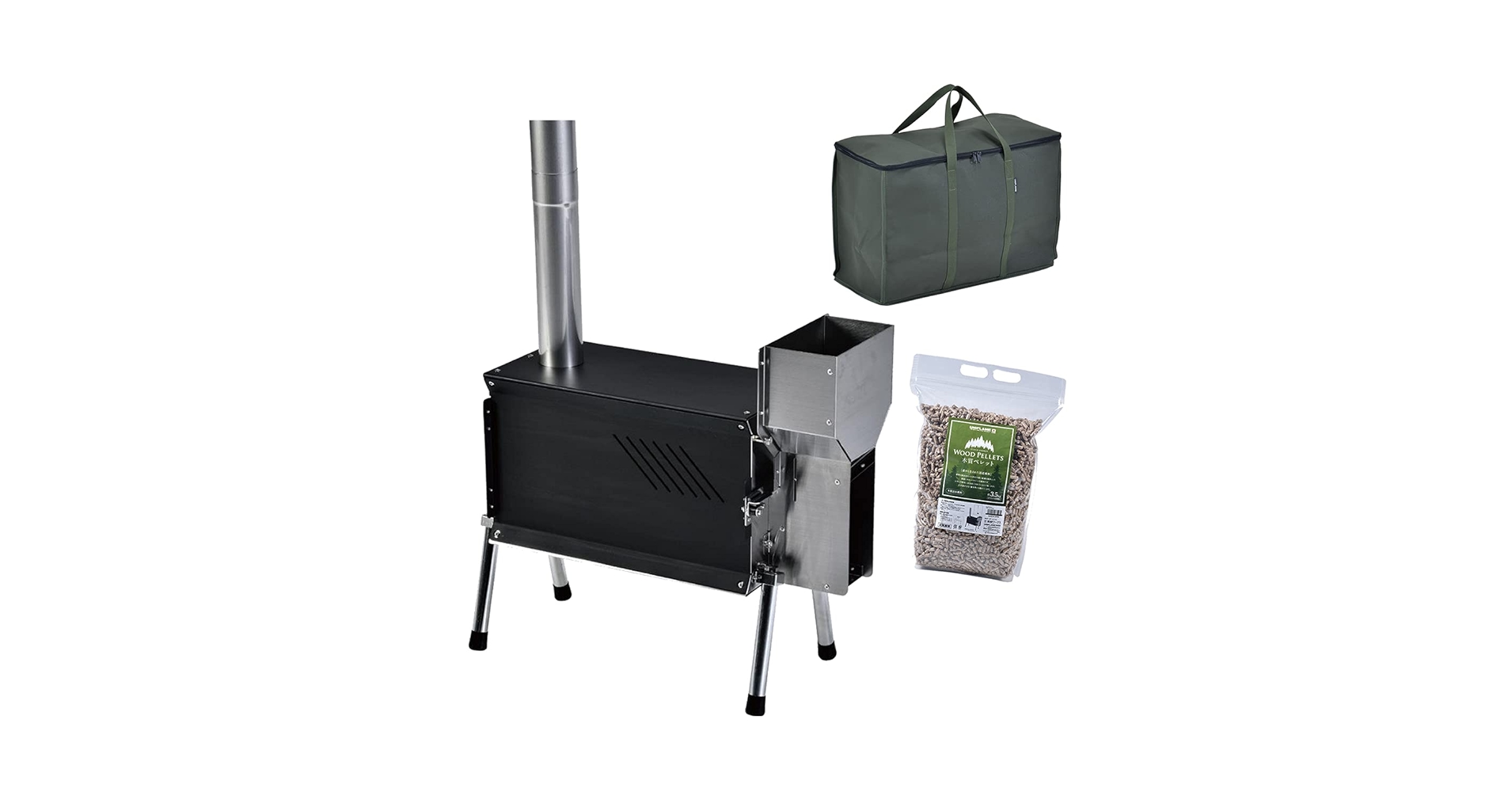 Amazon | UNIFLAME ユニフレーム UF ペレット ストーブ ＆ UF