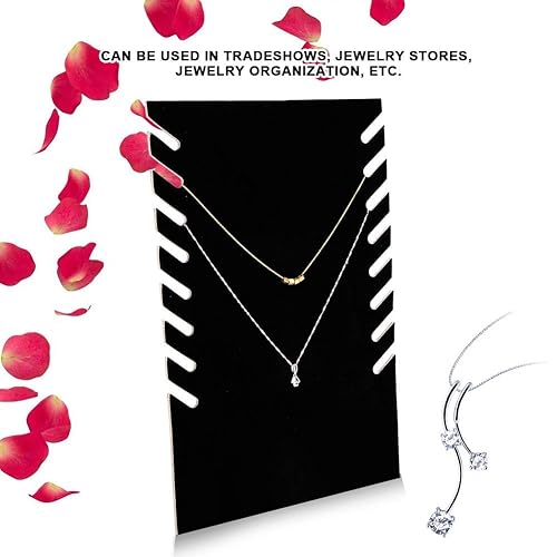 Miniatura 6 de Exhibición del collar, soporte de exhibición del collar de la joyería, soporte de exhibición del busto de la joyería de la cadena del collar de