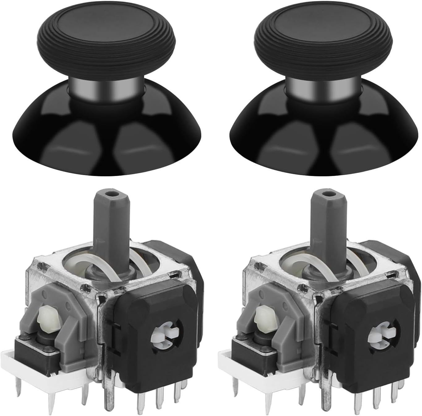 Iesooy for GuliKit Anti-Drift TMR 電磁スティック換修理キット P5 Dual-sense