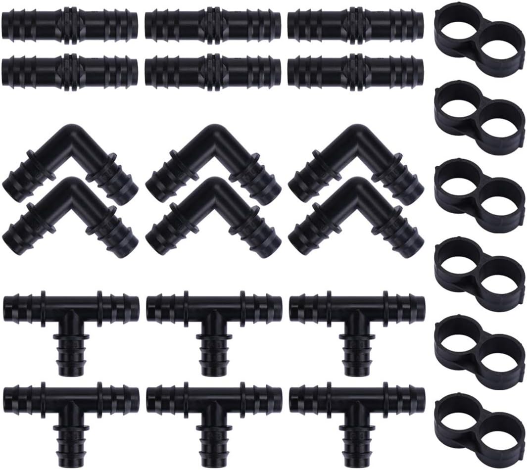 Flantor Garden Irrigation Kit Fittings,Irrigation System Accessories