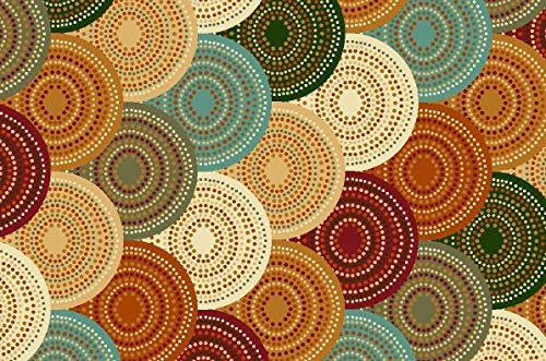 Alfombras de área de Punto marrón Alfombra de poliéster Decoración del hogar súper Absorbente Pisos Runners Alfombrilla de Dormitorio 120 x 80 cm Cover