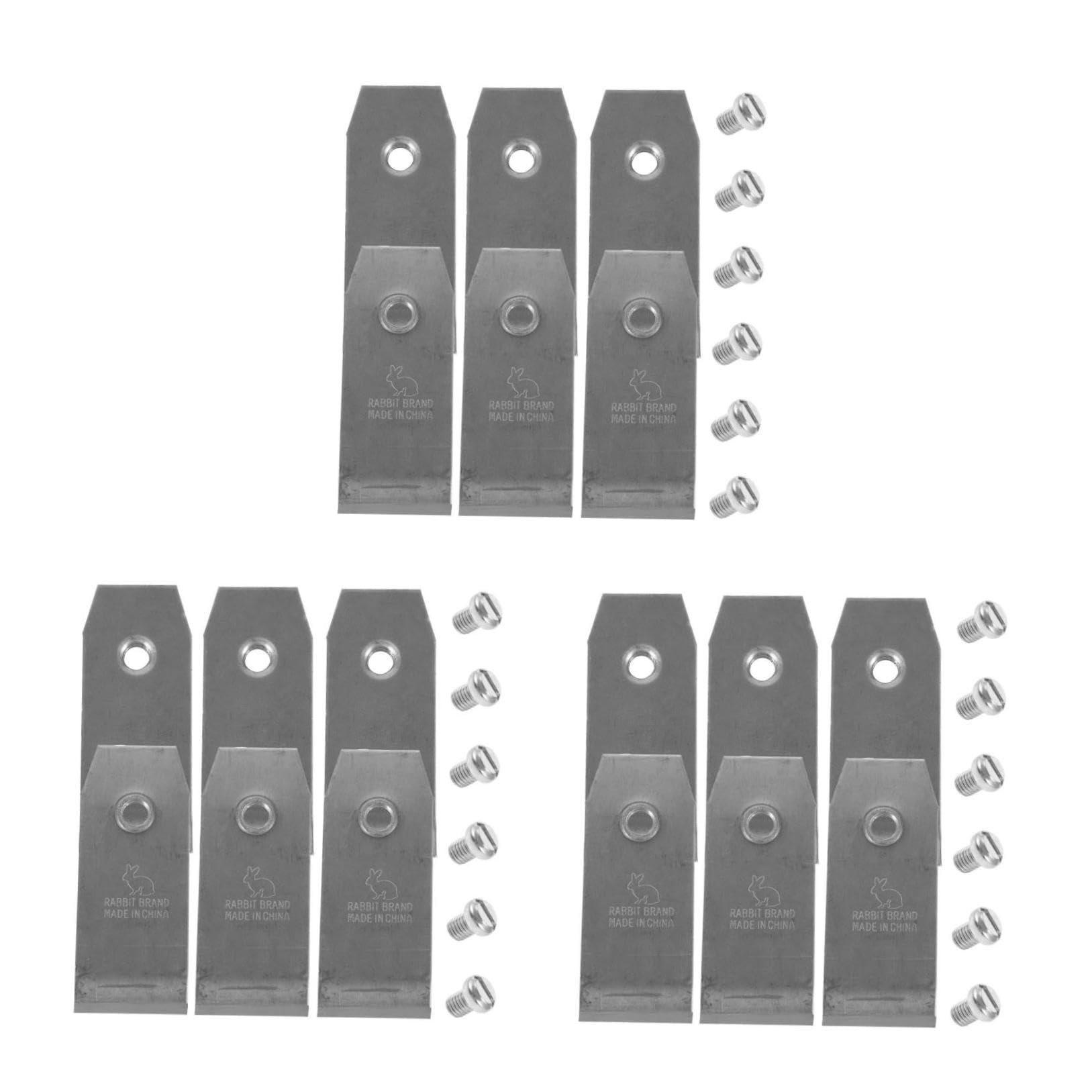 3 Piezas Cabezal de Corte para Cepilladora Manual de Madera 6 Piezas 38 MM Cuchillas de Repuesto para Cepillo de Mano Accesorios de Carpintería para Trabajar la Madera