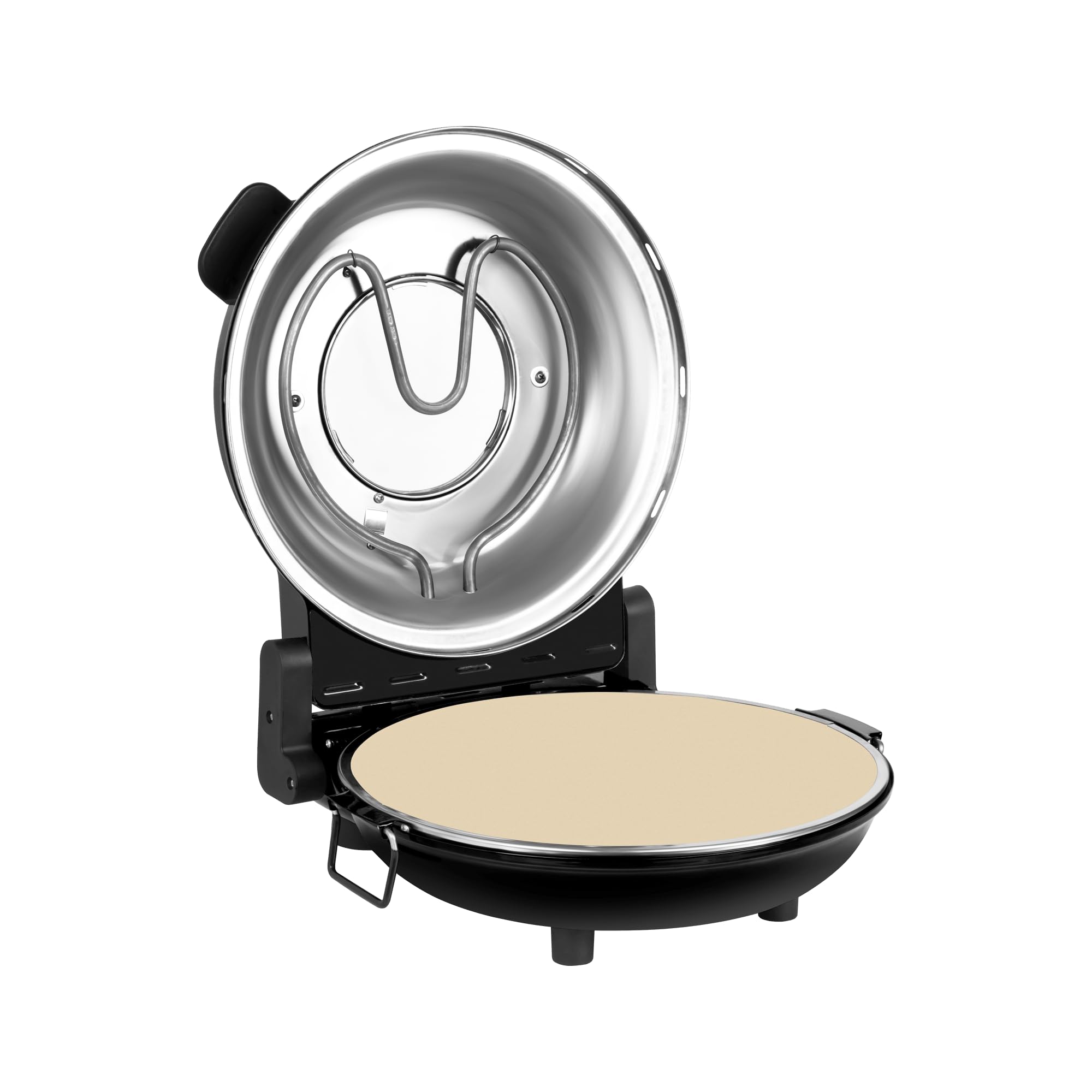 Teesa TSA3231 Supreme Forno per Pizza, Steen, Nero
