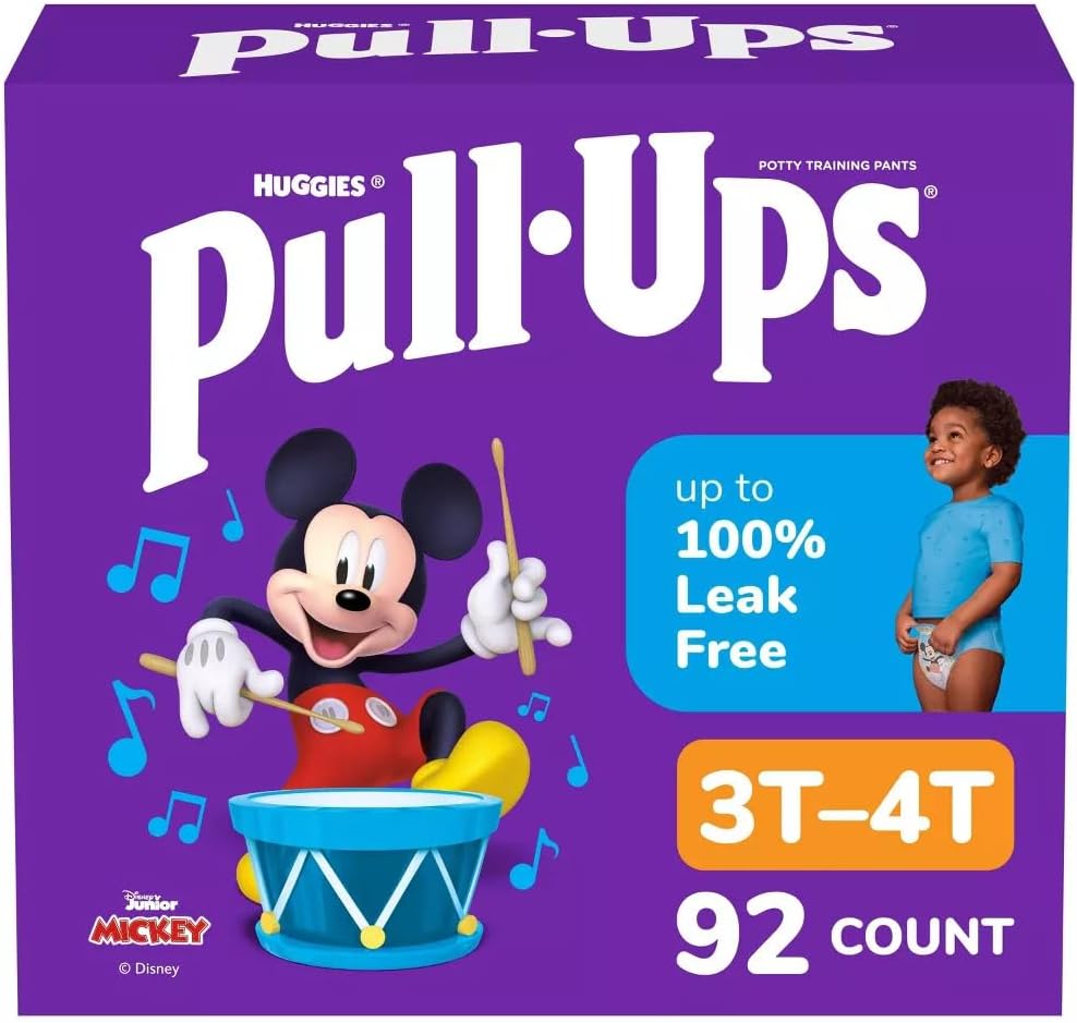 Pull-Ups Boys' Learning Designs Training Pants - 3T-4T – 92ct White