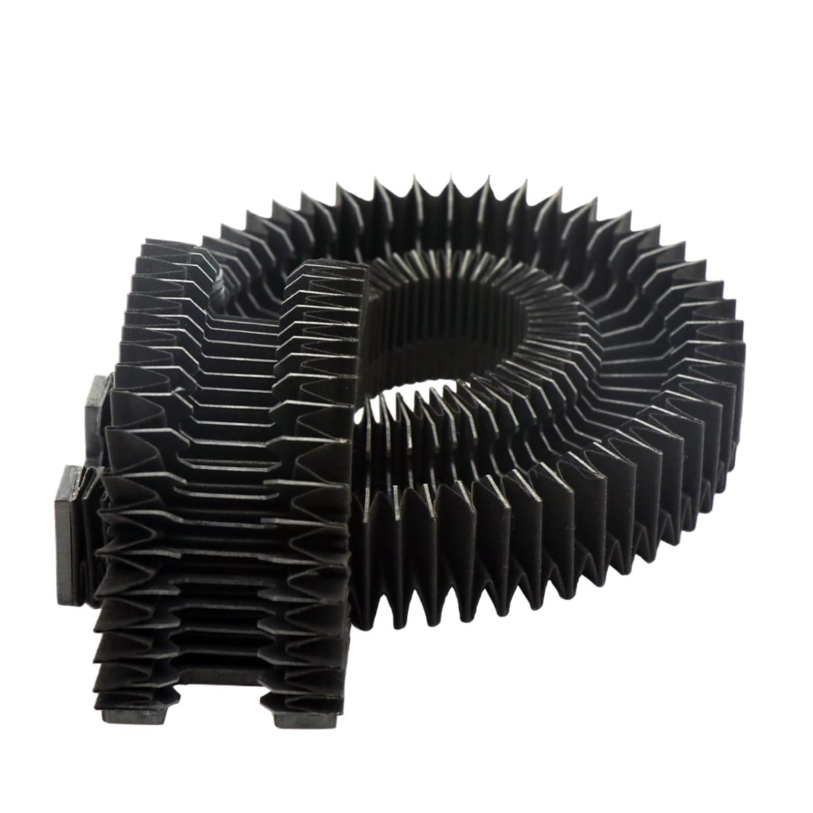 CNC-Maschinenschutz-Staubtuch Staubdichte Abdeckung for Linearführungsorgane mit flammfestem 200-1000-mm-Design, individuell anpassbar for Lasermaschinen, CNC-Plasmaschneidmaschinen(400mm)