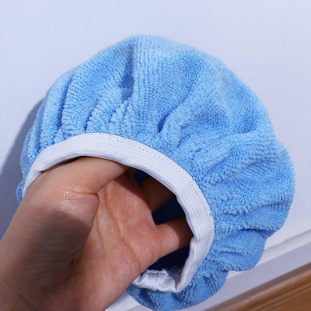 Vctitil 3 Pieces Universal Motors Waxing Cloth Cover Car Polishing Valve Cover Buffer Pad Suitable for 5/6/7/8/9/10 Inch Car Beauty Tools(5-6inch/7-8inch/9-10inch)