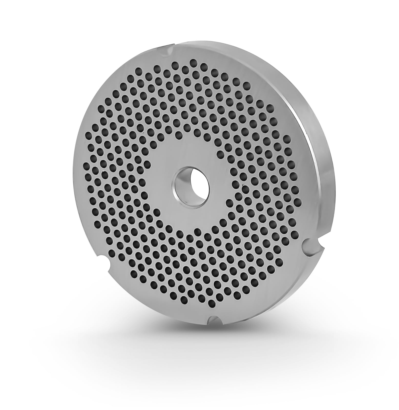 WOLFCUT INOX krążki perforowane Longlife z 4 rowkami zamiennymi do maszynek do mielenia mięsa i do wszystkich powszechnie stosowanych maszynek do mięsa o rozmiarach 32-3,5 mm