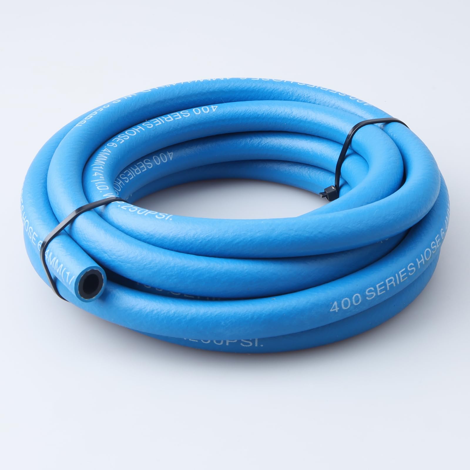 AC PERFORMANCE 1/4" ID NBR Push on Hose Fuel Line Engine Liner Compatible with Fuel System, E85, E10, Oils, Ethanol, Lubricants and Coolant, 10 Feet,