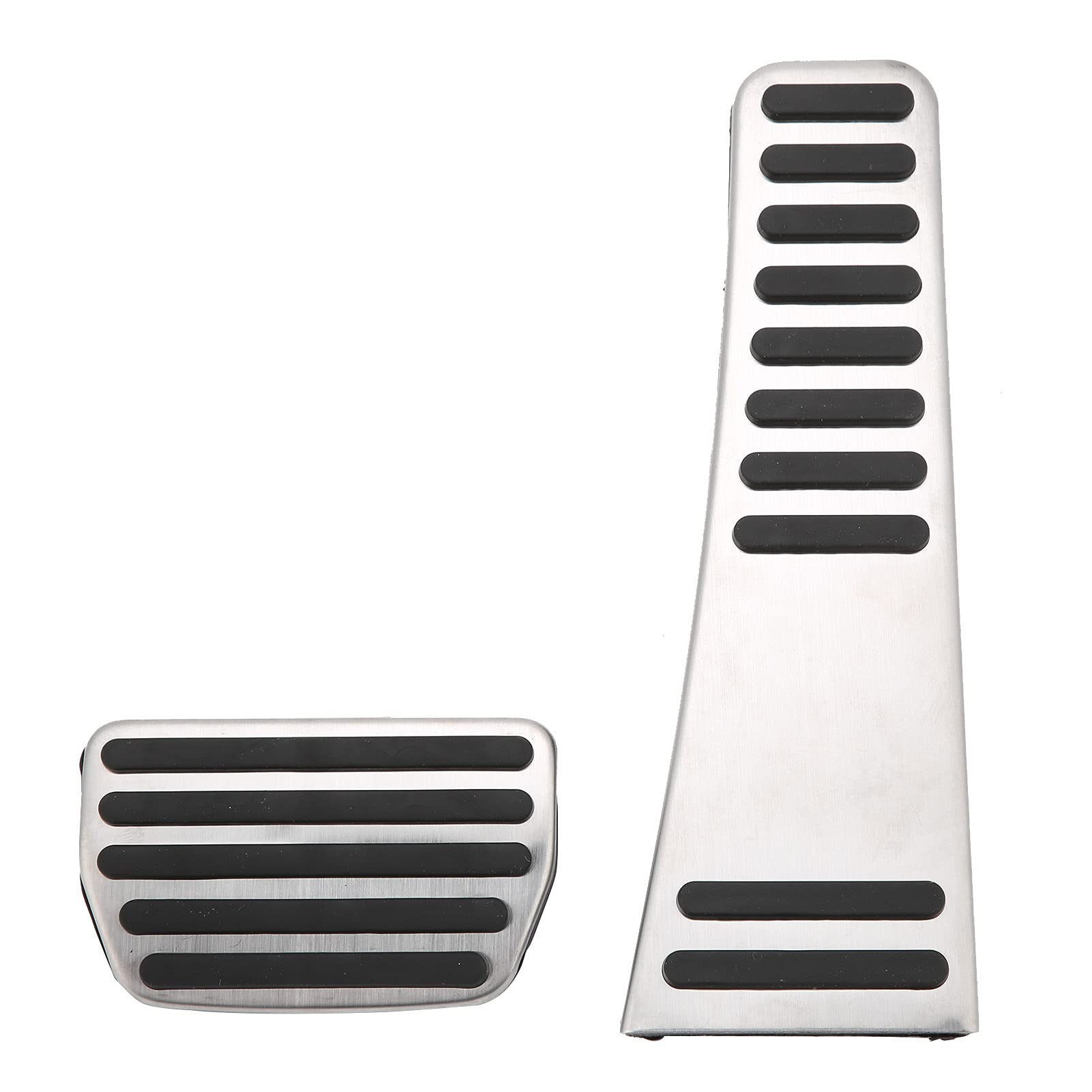 Bremspedal, Auto Gas-/Bremspedal Edelstahl Anti-Rutsch-Pedal-Kit Kompatibel mit XC60/S90/XC90