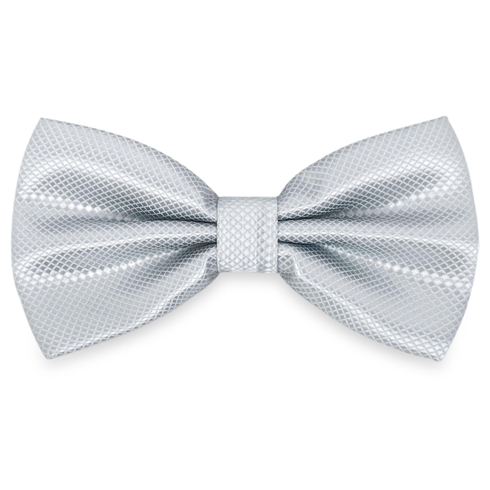 SYAYASYAYA Bow Tie for Men with Plaid, Boy Pre-Tied Formal Clip On Checkered Bowtie For Father's Day, Graduation M-M-B2T
