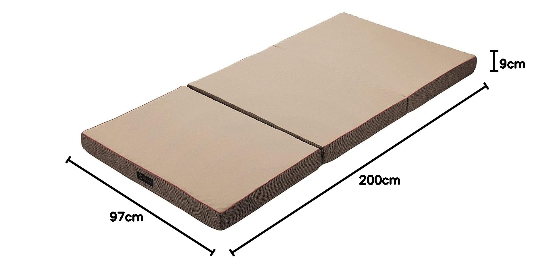 Amazon｜西川 ラクラ RAKURA 三つ折り マットレス シングル 9X97X200cm