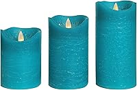 Vista 13 de CANDLE CHOICE Velas sin llama a pilas con temporizador, cera real, pilares LED eléctricos parpadeantes realistas, ciclo diario integrado automático