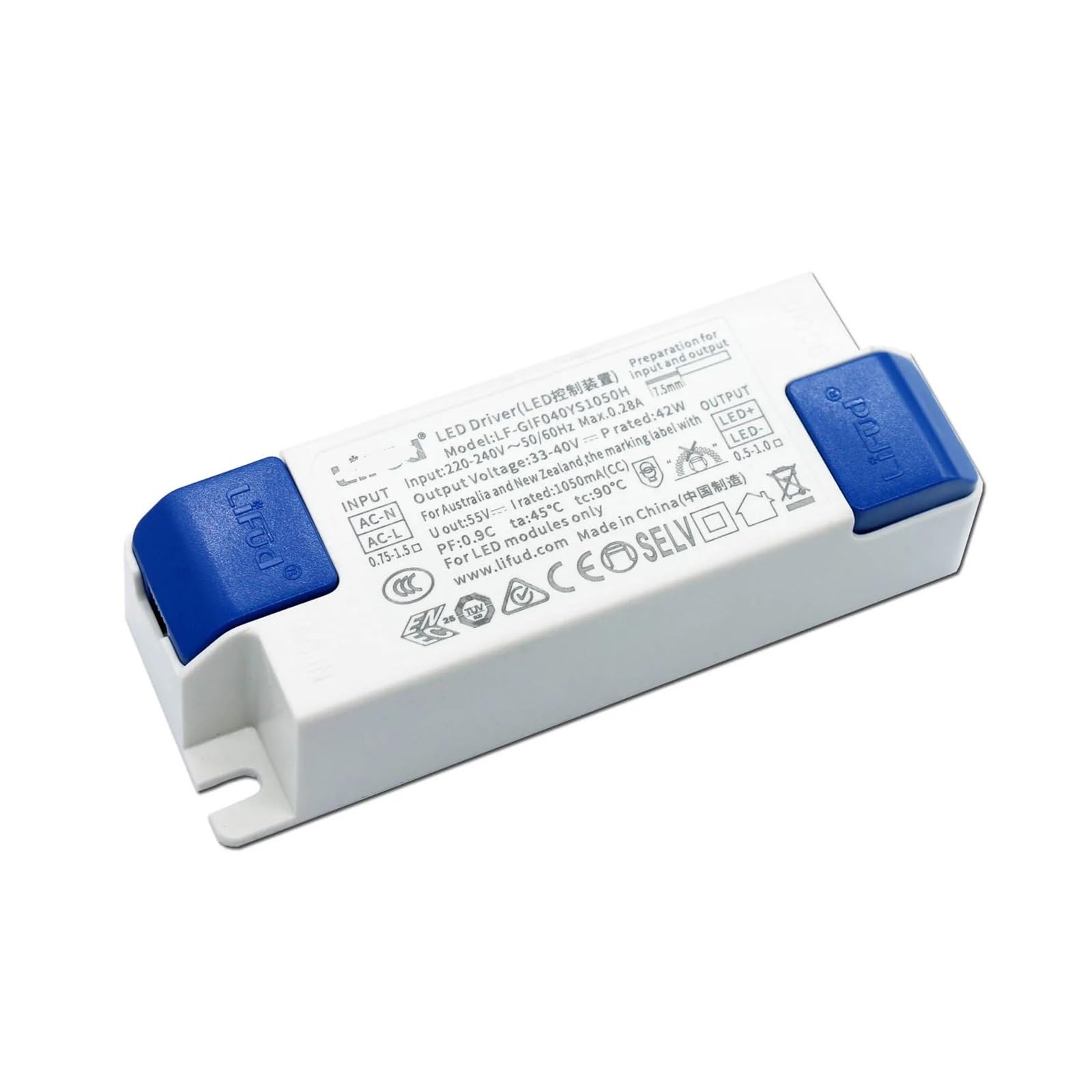 Transformateur LED 48W à haut PF pour un éclairage stable sans scintillement