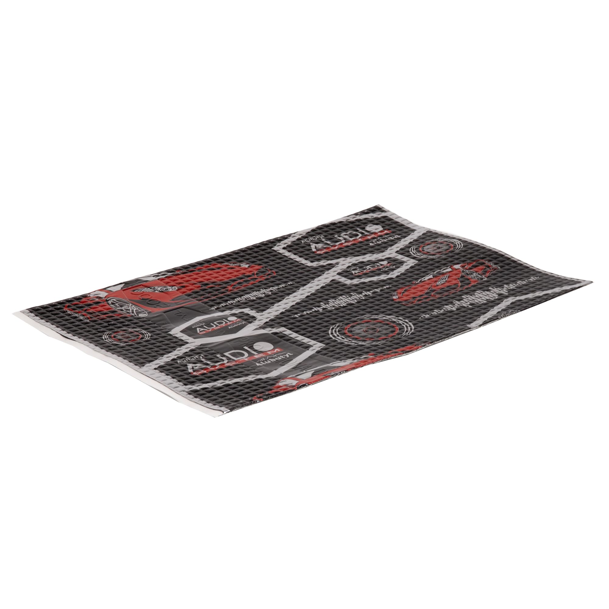 Alubutyl Auto Dämmplatten 50cm x 35cm x 4mm Set von 10 Blätter - 1,75m² Dämmmatten Anti Dröhn Selbstklebende Matten 6,67 kg/m² für Fahrzeugdämmung Dämmung Schalldämmung für Kfz Pkw