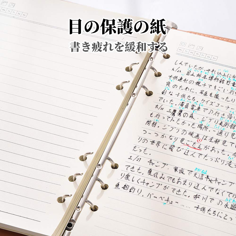 ☆専用☆2015年手帳 Amazon.co.jp: ZSNICE システム手帳 A5サイズ ，カラー
