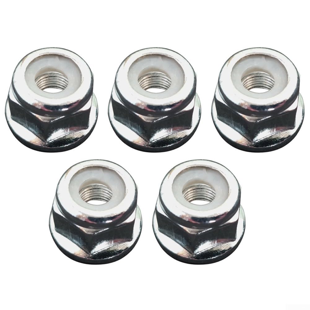 M10 Locking Nut Left Handed Thread for For FS80 FS85 FS87 FS90 FS94 Brushcutter Replacement Part 4126 642 7600 (5pcs)