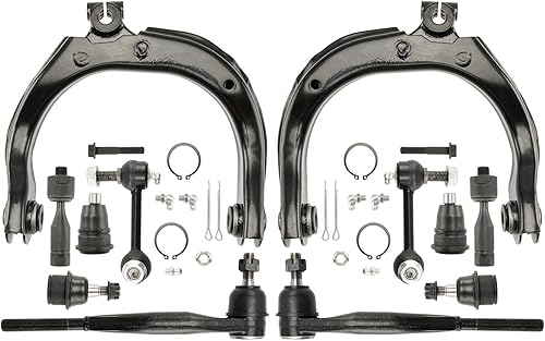 KAC Kit de montaje de brazo de control superior delantero apto para RainierTrailblazerEnvoy 04-07, Chevy Ssr 03-06, Ascender 04-08, 9-7x 05-09wbrazo