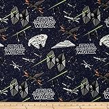 Star Wars The Force Awakens Ships Multi Fabric By The Yard