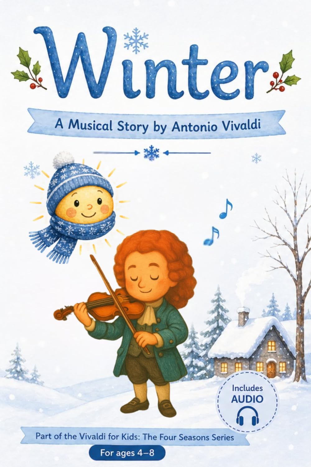 Winter with Vivaldi: A Musical Story for Kids Inspired by The Four Seasons (Vivaldi for Kids: The Four Seasons)