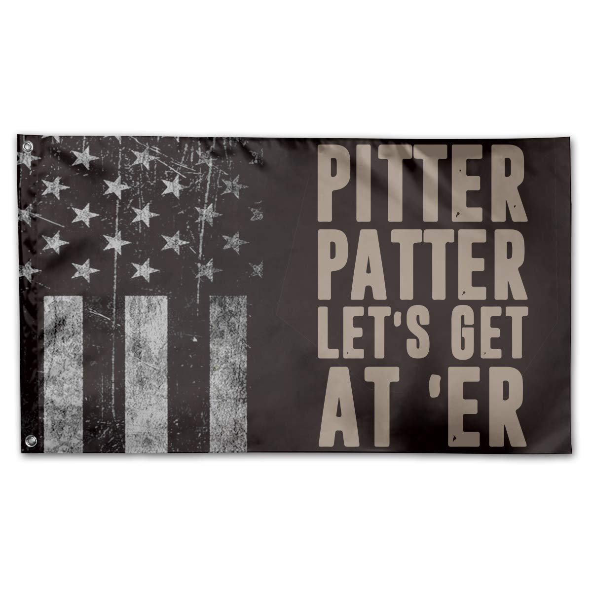 NPZBHoney3x5 Pitter Patter LetterKenny Flag 3' X 5' Ft Banner Breeze Flag