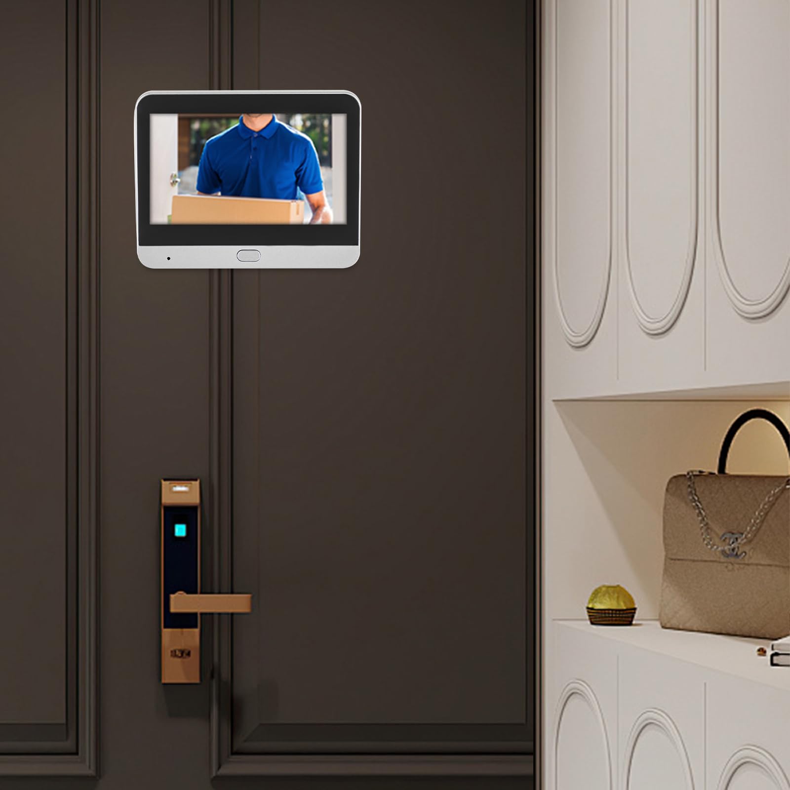 Video-Türklingel mit 1080P Kamera und Gegensprechanlage für zu Hause
