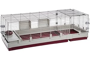 Ferplast Krolik XXL Rabbit Cage w/Wire Extension: XL Guinea Pig Cage