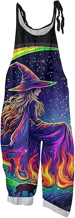 OIOLOYJM Plus Size Halloween Costumes Woman 2025 Ugly Christmas Jumpsuit for Women Overalls Rompers Dresses Pajamas Outfits