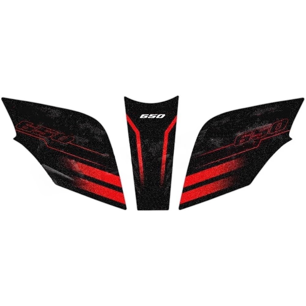 Tank Stickers Motorcycle Fuel Tank Pad Sticker for V-Strom for VS&TROM for DL 650 XT 18-23(Type 2)