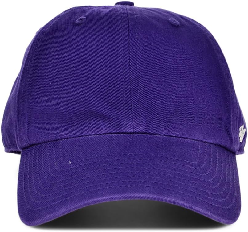 '47 Blank Classic Clean Up Cap, Adjustable Plain Baseball Hat for Men and Women – Purple - Image 2