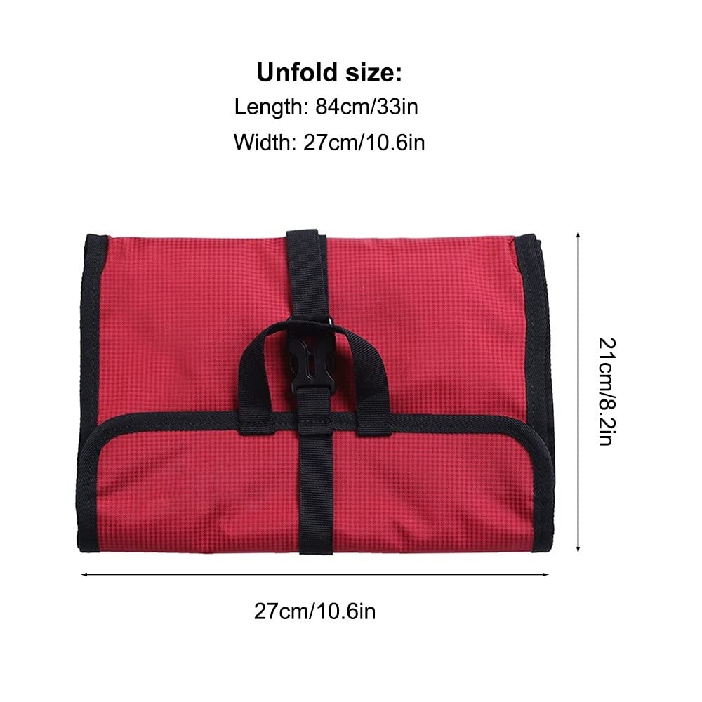 MiOYOOW Bolsa de almacenamiento para escalada,Mosquetón impermeable plegable resistente al agua bolsa de cuerda de escalada para escalada montañismo