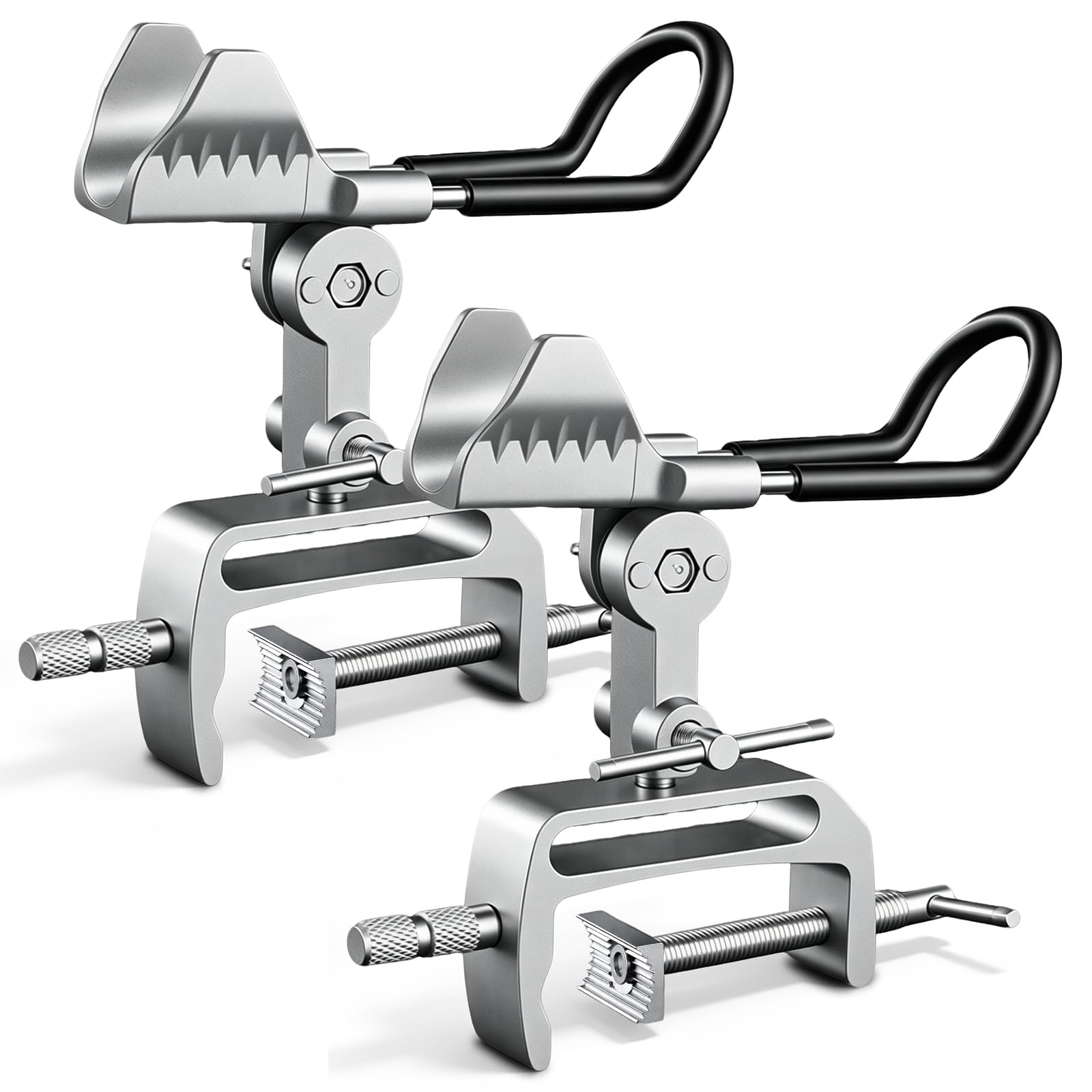 2 PCS Angelrutenhalter, 360° verstellbar, Edelstahl für Boote und Kajaks