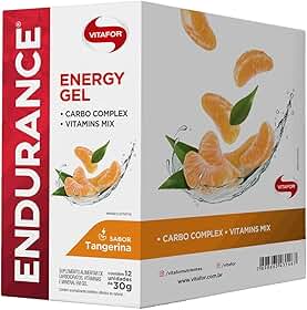 Endurance Energy Gel (360g - 12 Saches) - Tangerina, VitaFor