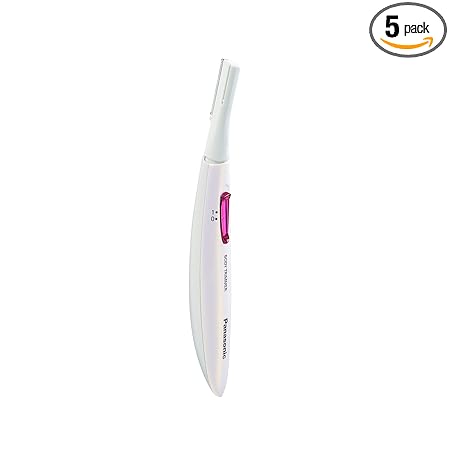 Panasonic Full Body Hair Removal for Women, Portable Sleek Design, Gentle for Bikini, Underarm, Legs Areas, ES-WR50-P