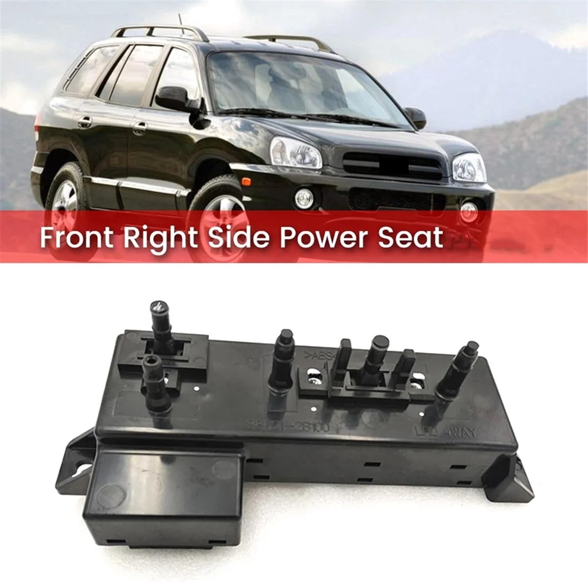 886212B100 88621-2B100 für Hyundai Santa Fe 2005-2012 elektrischer Sitzverstellschalter vorne rechts