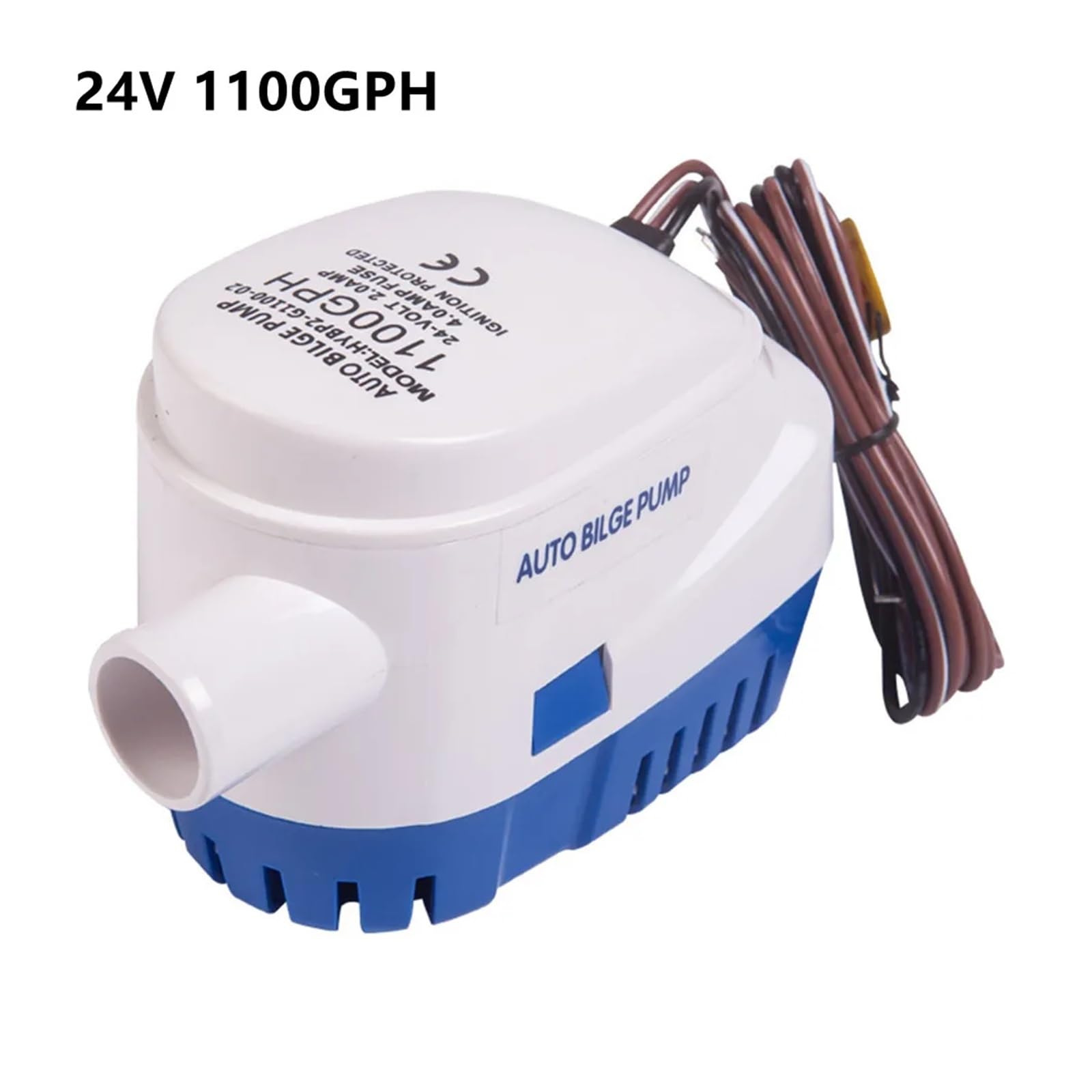 Pompa di sentina automatica professionale da 1 pezzo 750GPH 1100GPH motore sommergibile elettrico acqua 12V 24V DC(24V 1100GH)