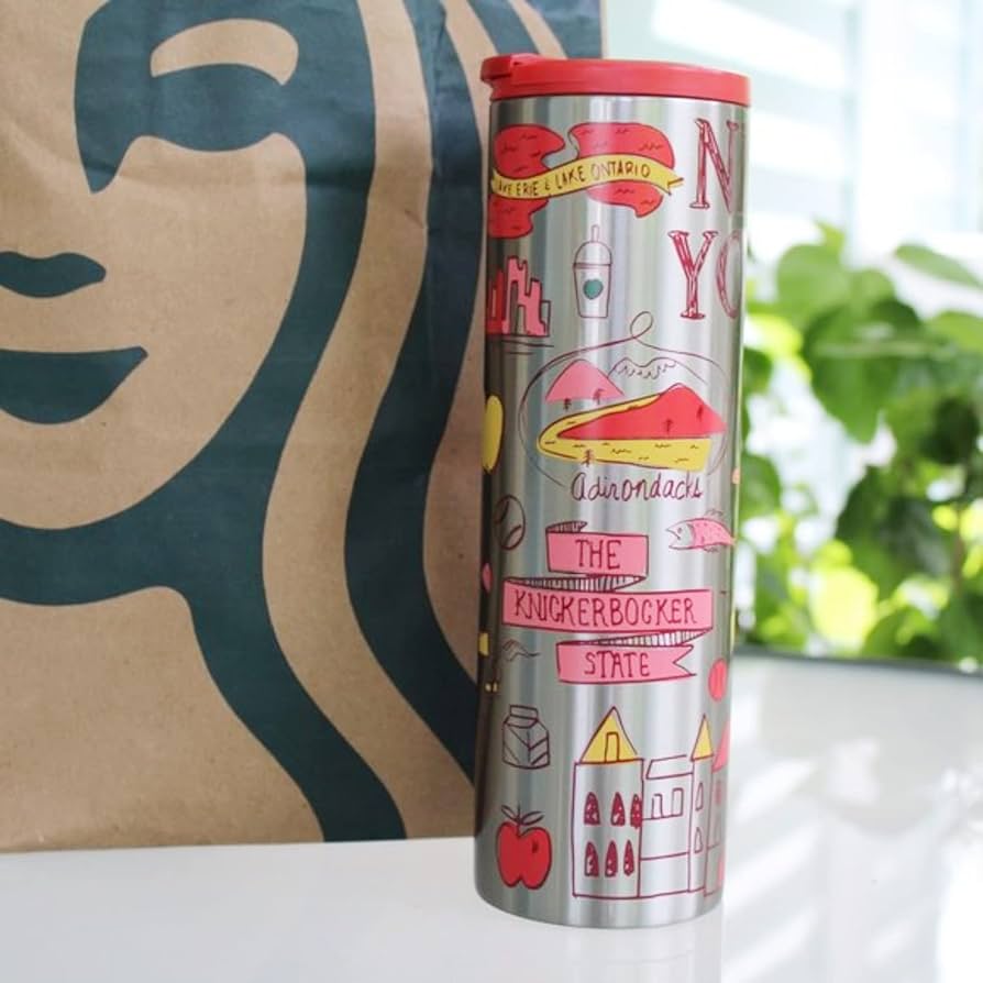 Amazon | スターバックス NYC ステンレススチール 断熱トラベル
