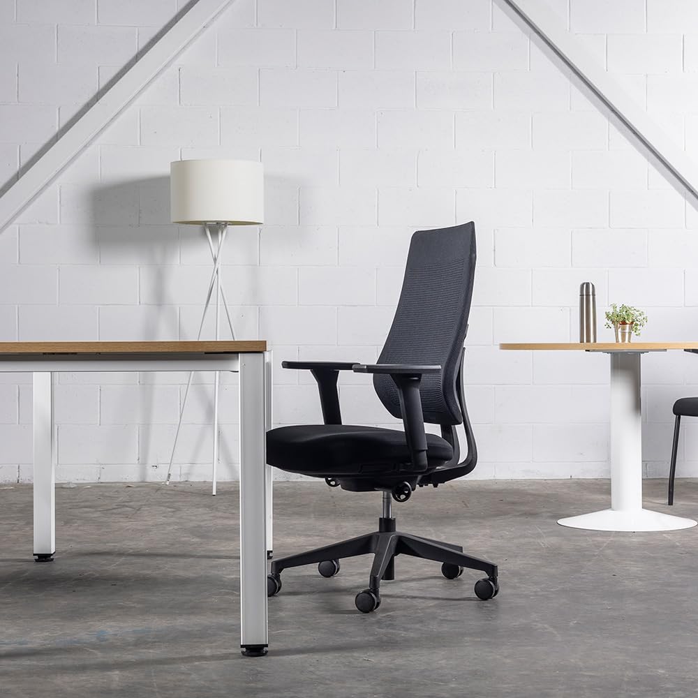 Rocada Silla operativa Profesional 934M. Color Asiento Negro.
