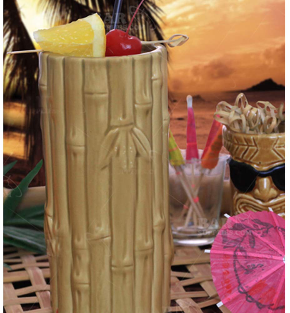 BARCONIC® Tiki Drinkware – Bamboo 12oz.