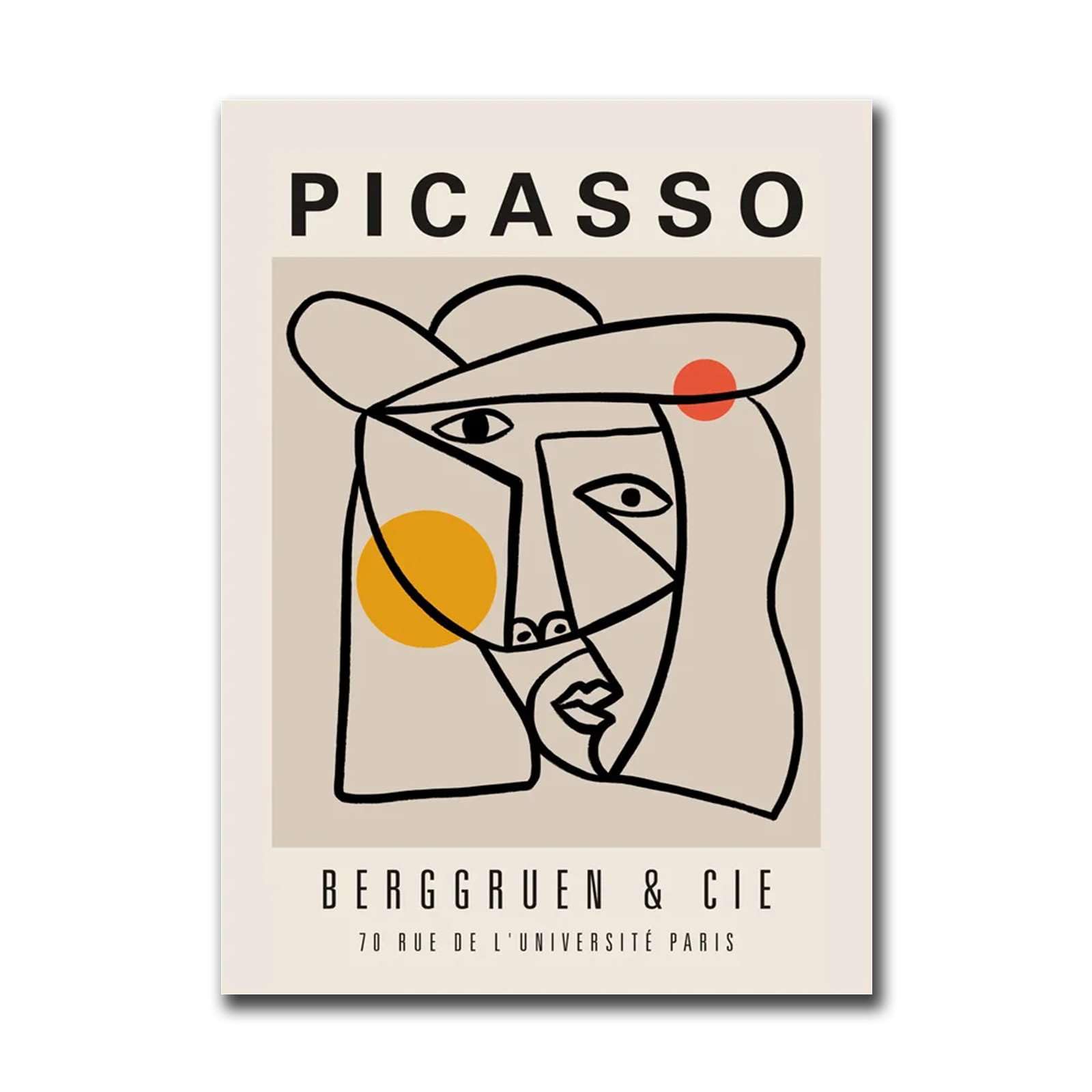 Amazon.com: HSHYXARTYX Wall Art Canvas Print pablo picasso