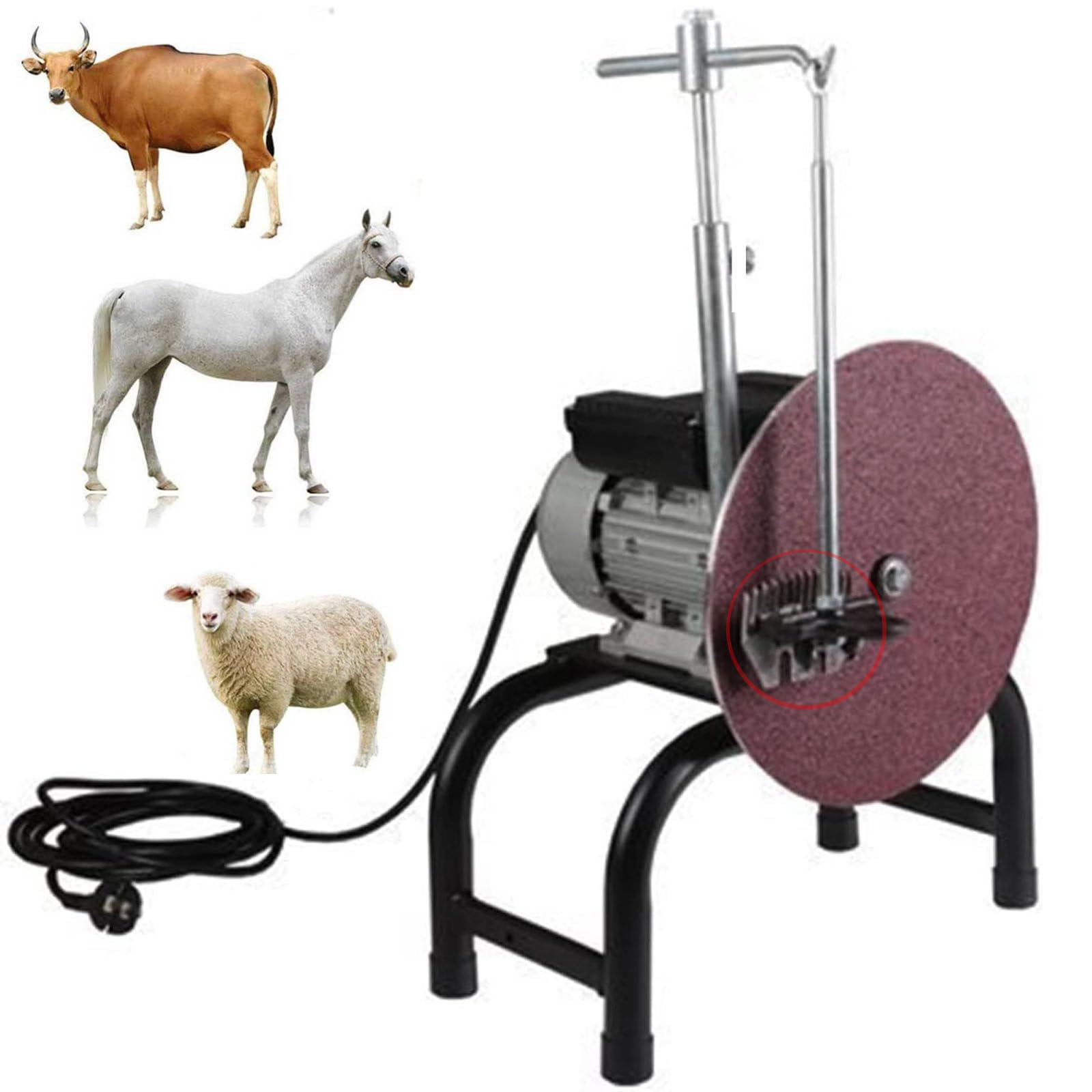 羊、馬、牛　コードレス電動バリカン　GDJOB HC-550　バッテリー2個 楽天市場】和牛用 バリカン PEACEセット コードレスクリッパー