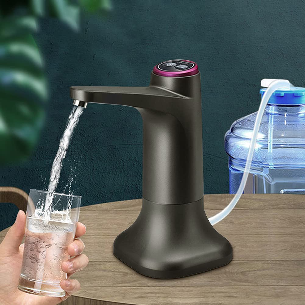 Pompa Per Bottiglie D'Acqua USB Ricaricabile - Automatica, Portatile, Per Casa, Ufficio, Viaggi - Foto 10