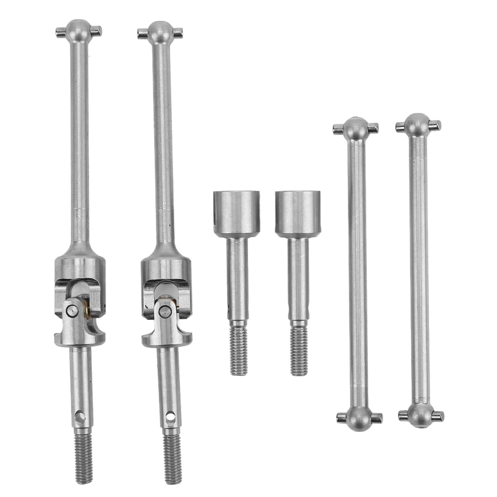 DYTWXG Albero di Trasmissione Anteriore per Camion RC 1/8, Kit Albero di Trasmissione Anteriore ad Alte Prestazioni antiruggine Funzionamento Semplice