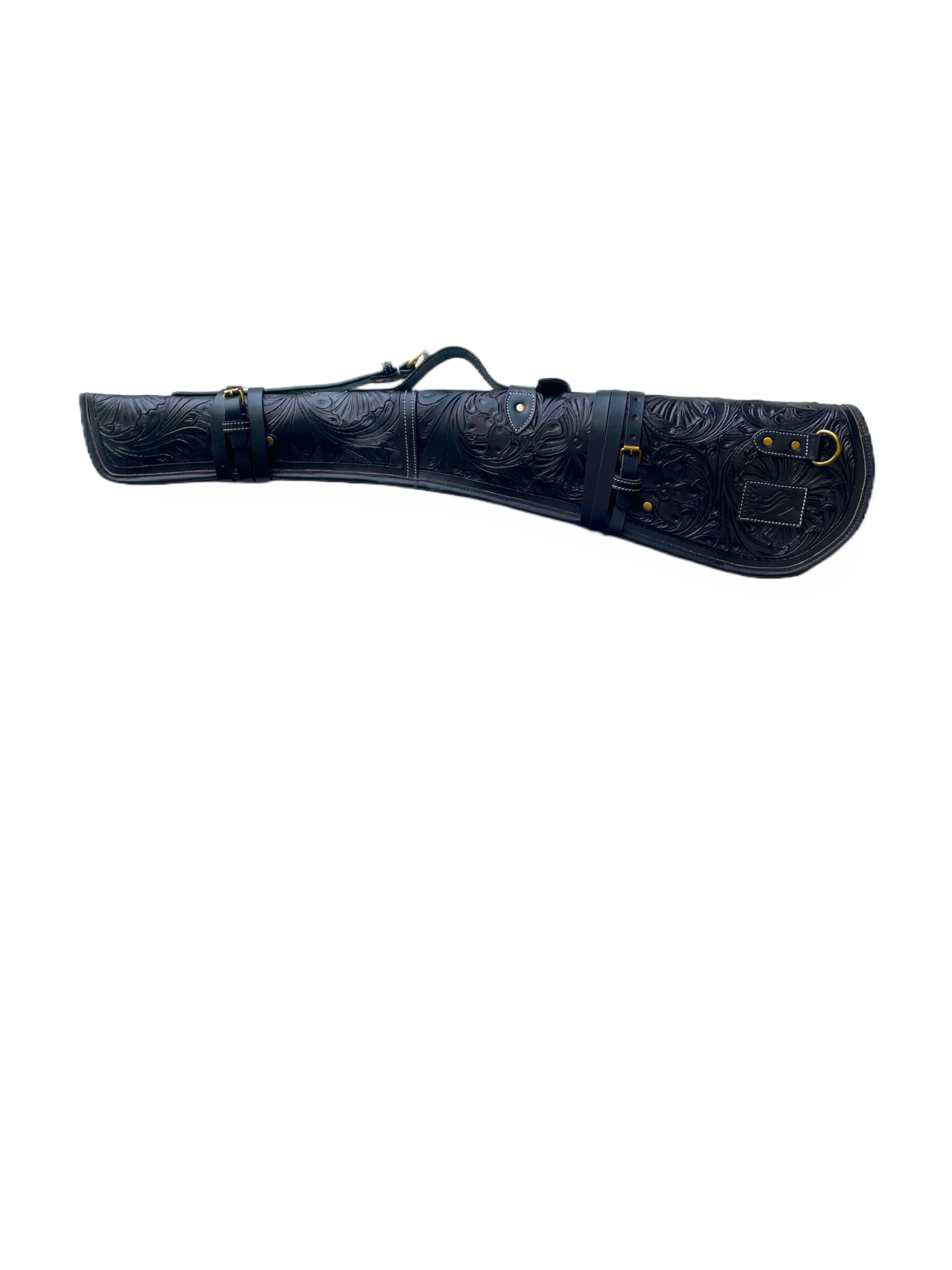 33 Inch Rifle Case Soft Shotgun Cases - Genuine Leather Rifle & Shotgun Cases Hunting Accessories Handmade Gun Case Sleeve Bag Holster Scabbard Hunting Case - 16 to 24 inch Barrel Length