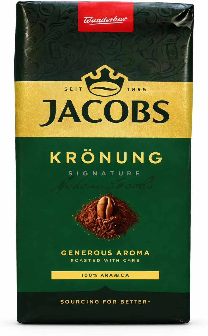 Ground, 9 x 500g (4500g) - Jacob's filter coffee, coffee